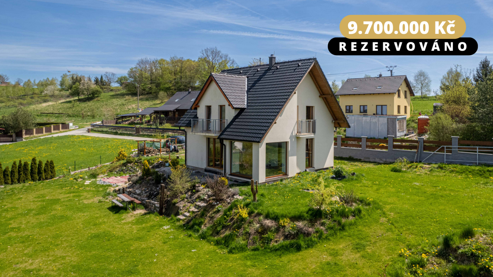 Novostavba rodinného domu 4+ kk – Ondřejov Turkovice. – REZERVACE