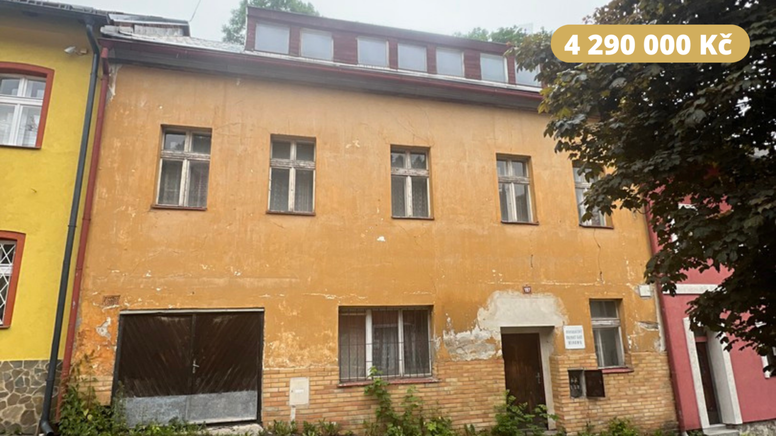 Prodej domu se studií na apartmány v Jáchymově