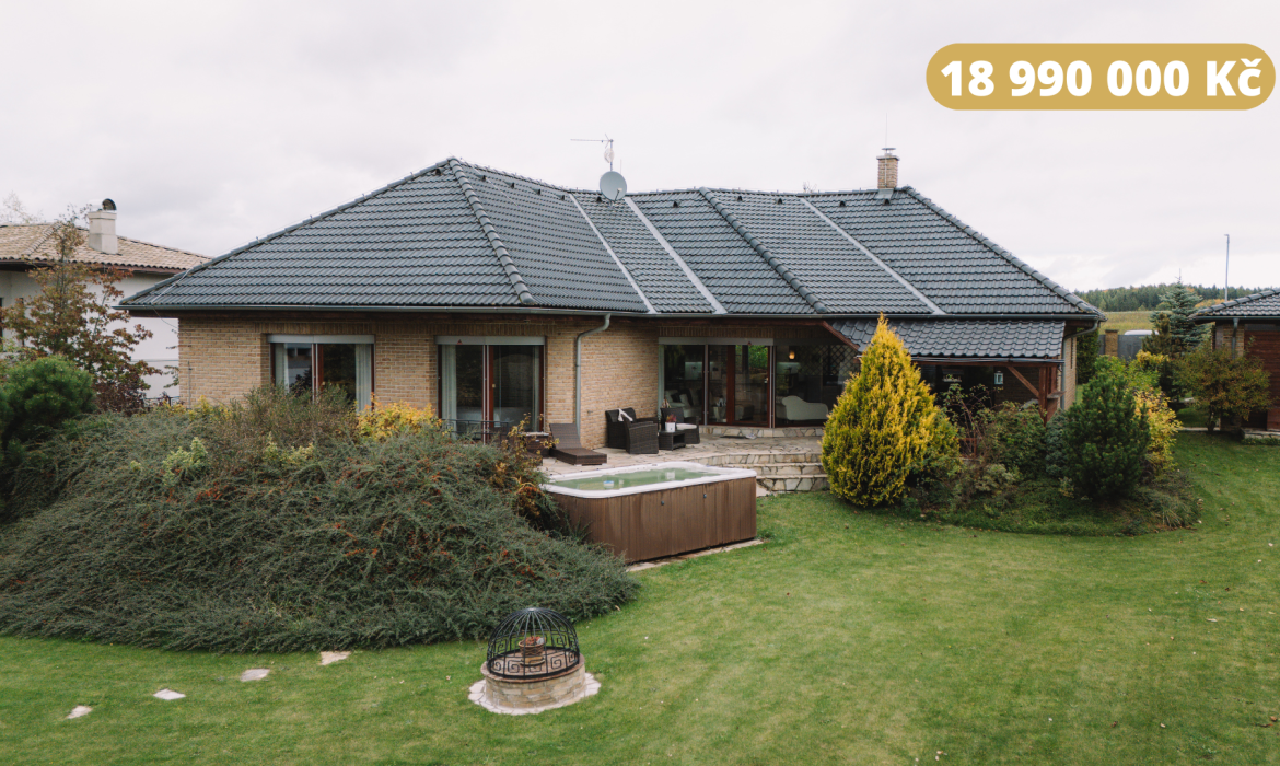 Prodej rodinného domu 200 m², pozemek 1444 m² Slunečná, Ondřejov – Turkovice