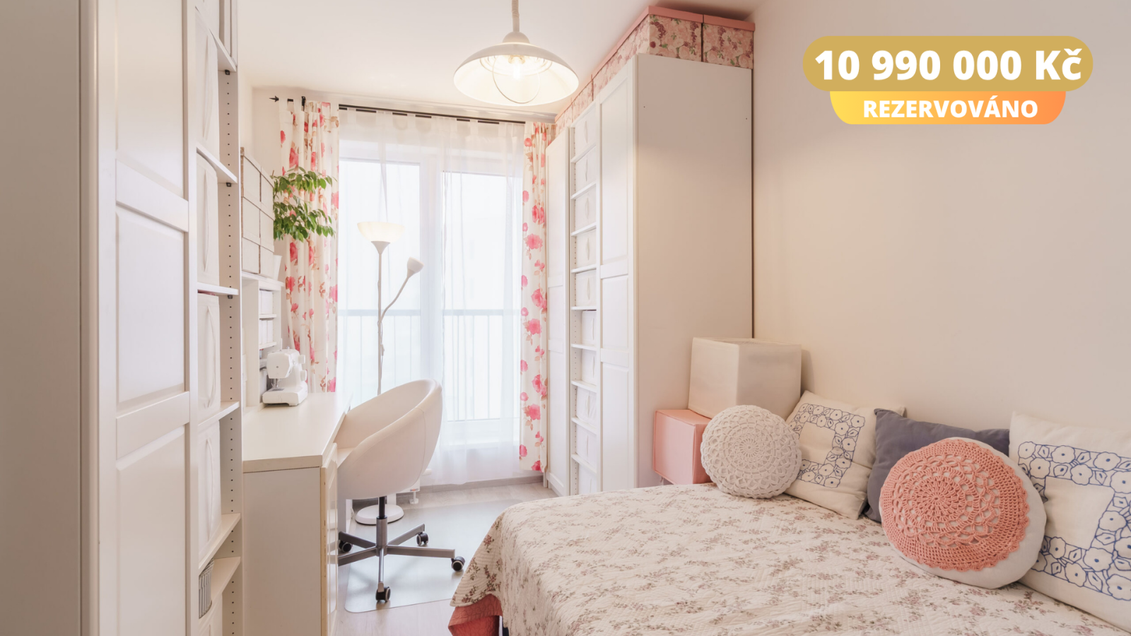 Prodej bytu 4+kk 78 m² Ke Kříži, Praha – Uhříněves – REZERVOVÁNO