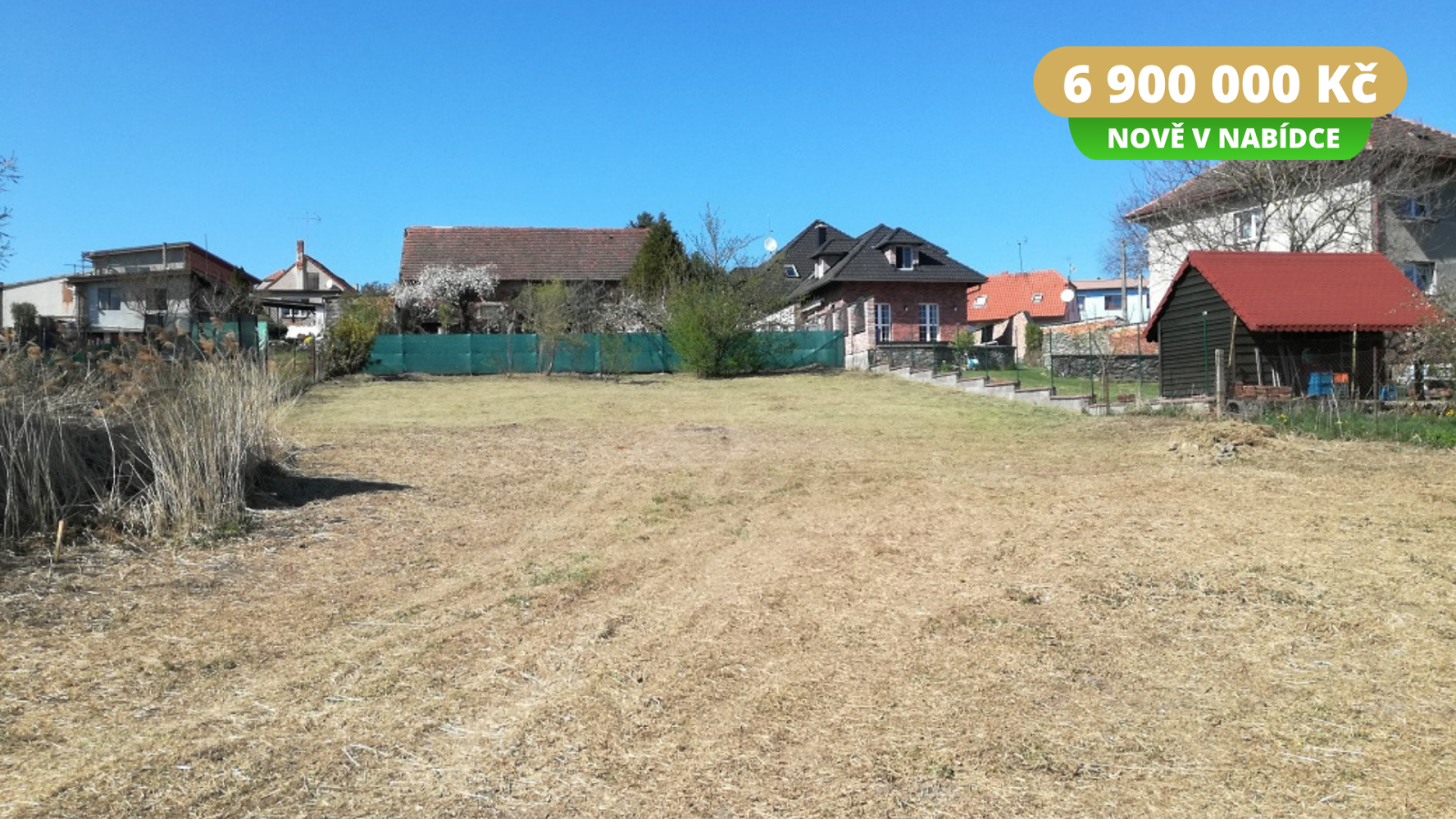 Stavební pozemek 985 m² – Psáry